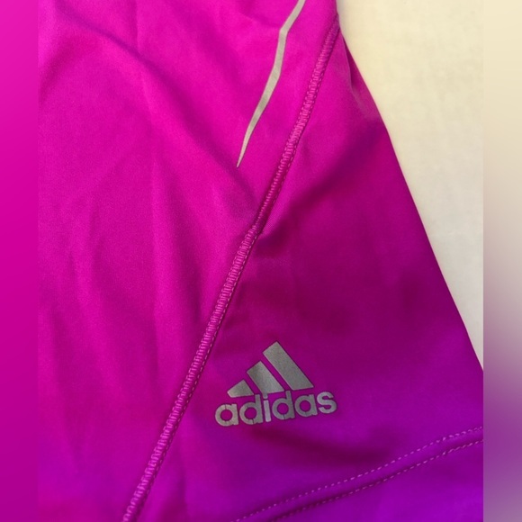 Adidas Pink workout Sleeveless Tank Top SzM. V10 - Picture 6 of 10